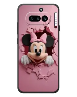 Чохол для Nothing Phone (4a) з картинкою «Мінні крізь стіну»