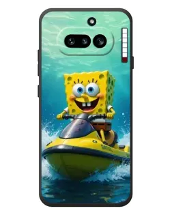 Чохол для Nothing Phone (4a) з картинкою «Спанч Боб на гідроциклі» Чохол для Nothing Phone (4a) з картинкою «Спанч Боб на гідроциклі»