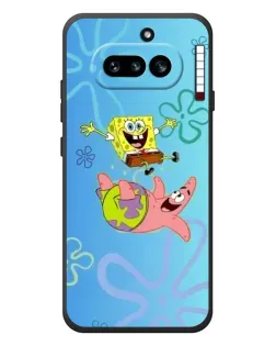 Чехол для Nothing Phone (4a) с картинкой «Спанч Боб и Патрик»
