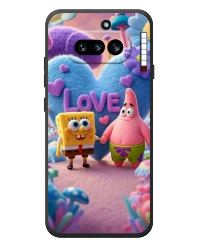 Чехол для Nothing Phone (4a) с картинкой «Губка Боб Патрик» Чехол для Nothing Phone (4a) с картинкой «Губка Боб Патрик»