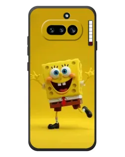 Чехол для Nothing Phone (4a) с картинкой «Позитивный Губка Боб»