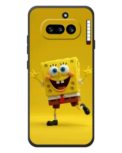 Чехол для Nothing Phone (4a) с картинкой «Позитивный Губка Боб» Чехол для Nothing Phone (4a) с картинкой «Позитивный Губка Боб»