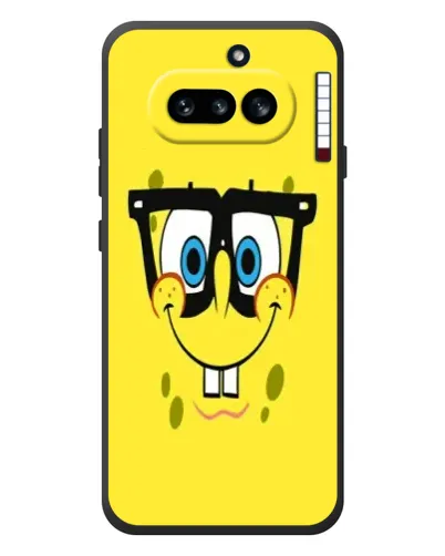 Чохол для Nothing Phone (4a) з картинкою «Мінімалістичний Спанч Боб» Чохол для Nothing Phone (4a) з картинкою «Мінімалістичний Спанч Боб»