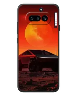 Чехол для Nothing Phone (4a) с картинкой «Cybertruck на Марсе» Чехол для Nothing Phone (4a) с картинкой «Cybertruck на Марсе»