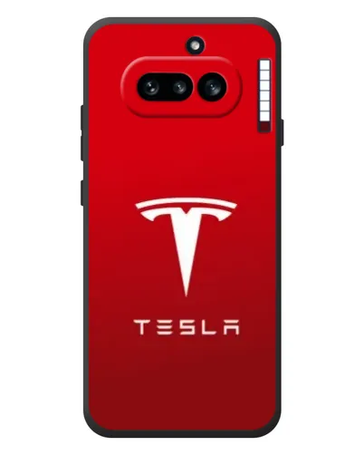 Чехол для Nothing Phone (4a) с картинкой «Tesla Red Classic»