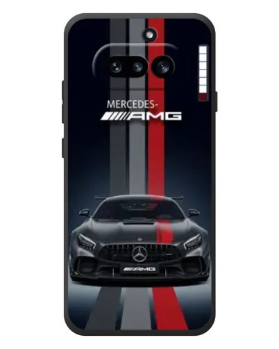 Чехол для Nothing Phone (4a) с картинкой «Mercedes — белый карбон» Чехол для Nothing Phone (4a) с картинкой «Mercedes — белый карбон»