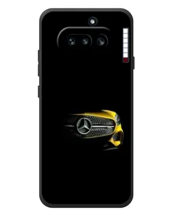 Чехол для Nothing Phone (4a) с картинкой «Mercedes — ретро стиль»