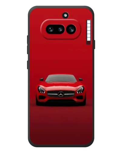 Чехол для Nothing Phone (4a) с картинкой «Красный Mercedes AMG» Чехол для Nothing Phone (4a) с картинкой «Красный Mercedes AMG»