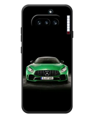Чехол для Nothing Phone (4a) с картинкой «Mercedes — неоновый лого» Чехол для Nothing Phone (4a) с картинкой «Mercedes — неоновый лого»