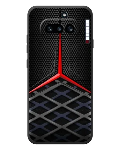 Чехол для Nothing Phone (4a) с картинкой «Mercedes Carbon Grid» Чехол для Nothing Phone (4a) с картинкой «Mercedes Carbon Grid»