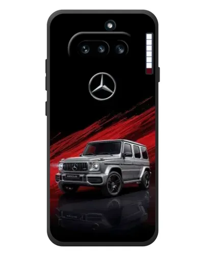 Чехол для Nothing Phone (4a) с картинкой «Mercedes G-Class красный» Чехол для Nothing Phone (4a) с картинкой «Mercedes G-Class красный»