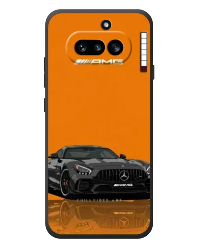 Чехол для Nothing Phone (4a) с картинкой «Оранжевый Mercedes AMG» Чехол для Nothing Phone (4a) с картинкой «Оранжевый Mercedes AMG»