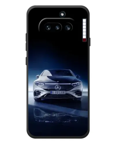 Чехол для Nothing Phone (4a) с картинкой «Ночной Mercedes EQ» Чехол для Nothing Phone (4a) с картинкой «Ночной Mercedes EQ»