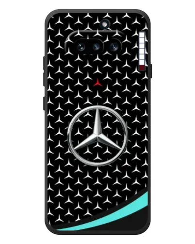 Чехол для Nothing Phone (4a) с картинкой «Mercedes — бирюзовый акцент» Чехол для Nothing Phone (4a) с картинкой «Mercedes — бирюзовый акцент»