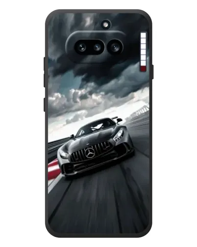 Чехол для Nothing Phone (4a) с картинкой «Гоночный Mercedes AMG» Чехол для Nothing Phone (4a) с картинкой «Гоночный Mercedes AMG»