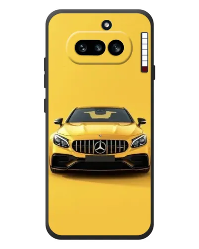 Чехол для Nothing Phone (4a) с картинкой «Желтый Mercedes GT» Чехол для Nothing Phone (4a) с картинкой «Желтый Mercedes GT»