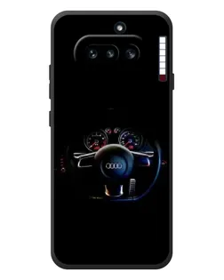 Чохол для Nothing Phone (4a) з картинкою «Салон Audi — кермо» Чохол для Nothing Phone (4a) з картинкою «Салон Audi — кермо»
