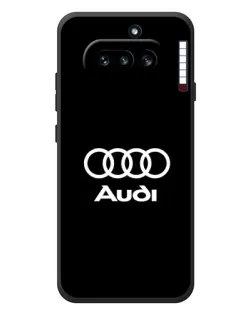 Чехол для Nothing Phone (4a) с картинкой «Классическое лого Audi» Чехол для Nothing Phone (4a) с картинкой «Классическое лого Audi»
