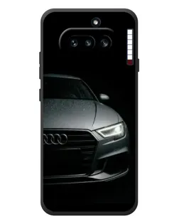 Чехол для Nothing Phone (4a) с картинкой «Audi — детализация кузова» Чехол для Nothing Phone (4a) с картинкой «Audi — детализация кузова»
