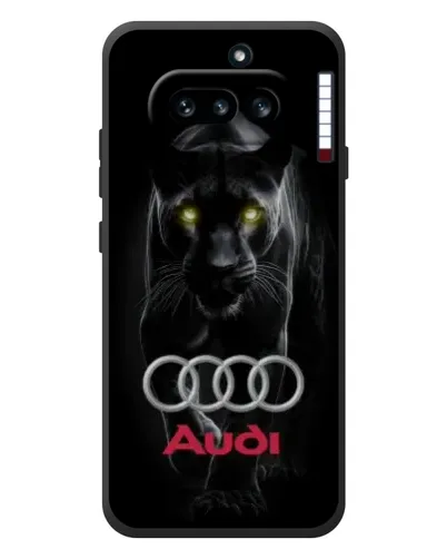Чехол для Nothing Phone (4a) с картинкой «Пантера и Audi»
