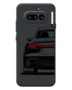 Чехол для Nothing Phone (4a) с картинкой «Задняя часть Audi — арт» Чехол для Nothing Phone (4a) с картинкой «Задняя часть Audi — арт»