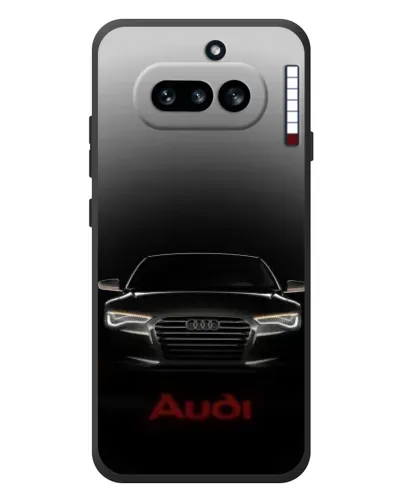 Чехол для Nothing Phone (4a) с картинкой «Audi — градиентный контур»