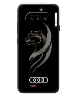 Чехол для Nothing Phone (4a) с картинкой «Графика — пантера и Audi» Чехол для Nothing Phone (4a) с картинкой «Графика — пантера и Audi»