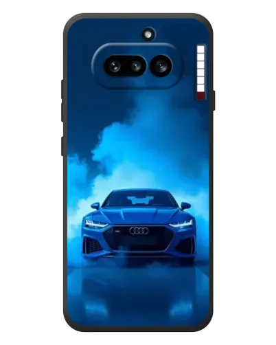 Чехол для Nothing Phone (4a) с картинкой «Audi — голубая энергия»
