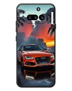 Чехол для Nothing Phone (4a) с картинкой «Audi — закат» Чехол для Nothing Phone (4a) с картинкой «Audi — закат»