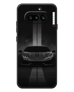 Чехол для Nothing Phone (4a) с картинкой «Lamborghini симметрия дорог»