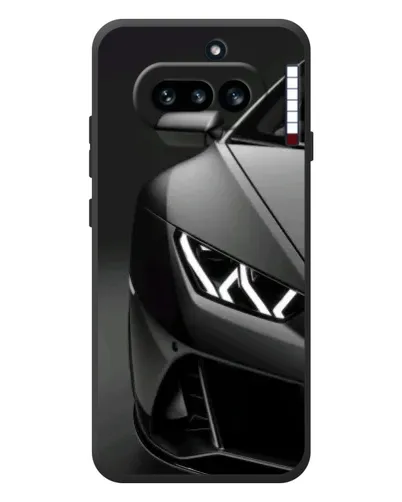 Чехол для Nothing Phone (4a) с картинкой «Lamborghini фары детализация»