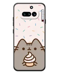 Чохол для Nothing Phone (4a) з картинкою «Пушин з кексом»