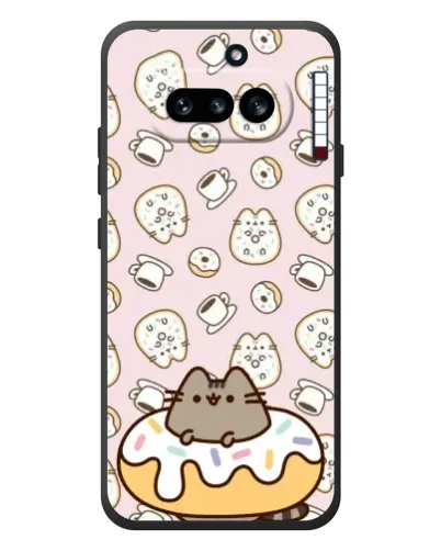 Чохол для Nothing Phone (4a) з картинкою «Пушин на пончику»