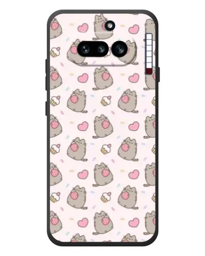 Чохол для Nothing Phone (4a) з картинкою «Пушин та солодощі»