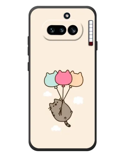 Чохол для Nothing Phone (4a) з картинкою «Пушин на кульках»