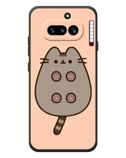 Чохол для Nothing Phone (4a) з картинкою «Пушин пузиком догори»