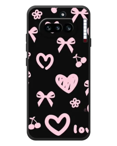 Чехол для Nothing Phone (4a) с картинкой «Сатиновый бант» Чехол для Nothing Phone (4a) с картинкой «Сатиновый бант»