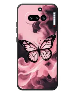 Чохол для Nothing Phone (4a) з картинкою «Метелик у диму»