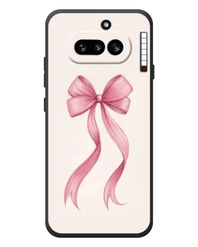 Чехол для Nothing Phone (4a) с картинкой «Розовый бант» Чехол для Nothing Phone (4a) с картинкой «Розовый бант»