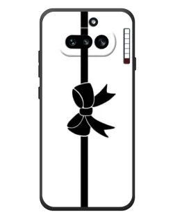 Чехол для Nothing Phone (4a) с картинкой «Вертикальный бант»