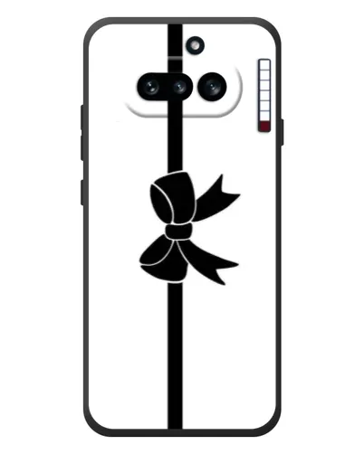 Чехол для Nothing Phone (4a) с картинкой «Вертикальный бант» Чехол для Nothing Phone (4a) с картинкой «Вертикальный бант»