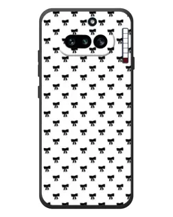 Чехол для Nothing Phone (4a) с картинкой «Мини-бантики»