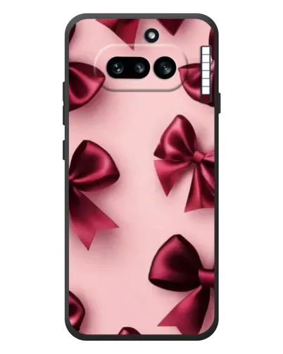 Чехол для Nothing Phone (4a) с картинкой «Бордовый атлас» Чехол для Nothing Phone (4a) с картинкой «Бордовый атлас»