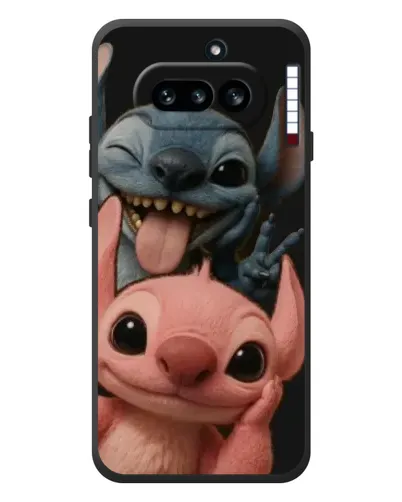 Чохол для Nothing Phone (4a) з картинкою «Стіч та Ангел»