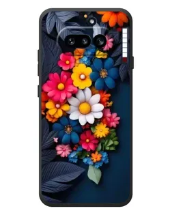 Чохол для Nothing Phone (4a) з картинкою «Квіткова феєрія»