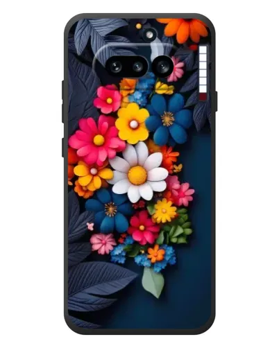 Чехол для Nothing Phone (4a) с картинкой «Цветочная феерия»