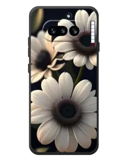Чохол для Nothing Phone (4a) з картинкою «Білі маргаритки макро»