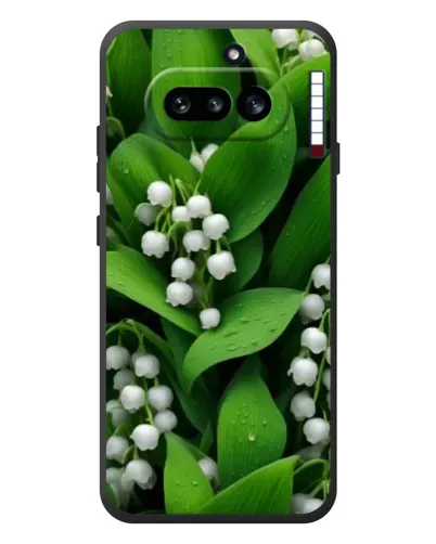 Чехол для Nothing Phone (4a) с картинкой «Ландыши в зелени»