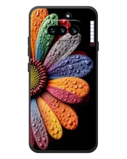 Чохол для Nothing Phone (4a) з картинкою «Райдужна квітка»