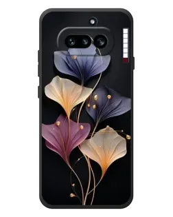 Чохол для Nothing Phone (4a) з картинкою «Лілові квіти грації»